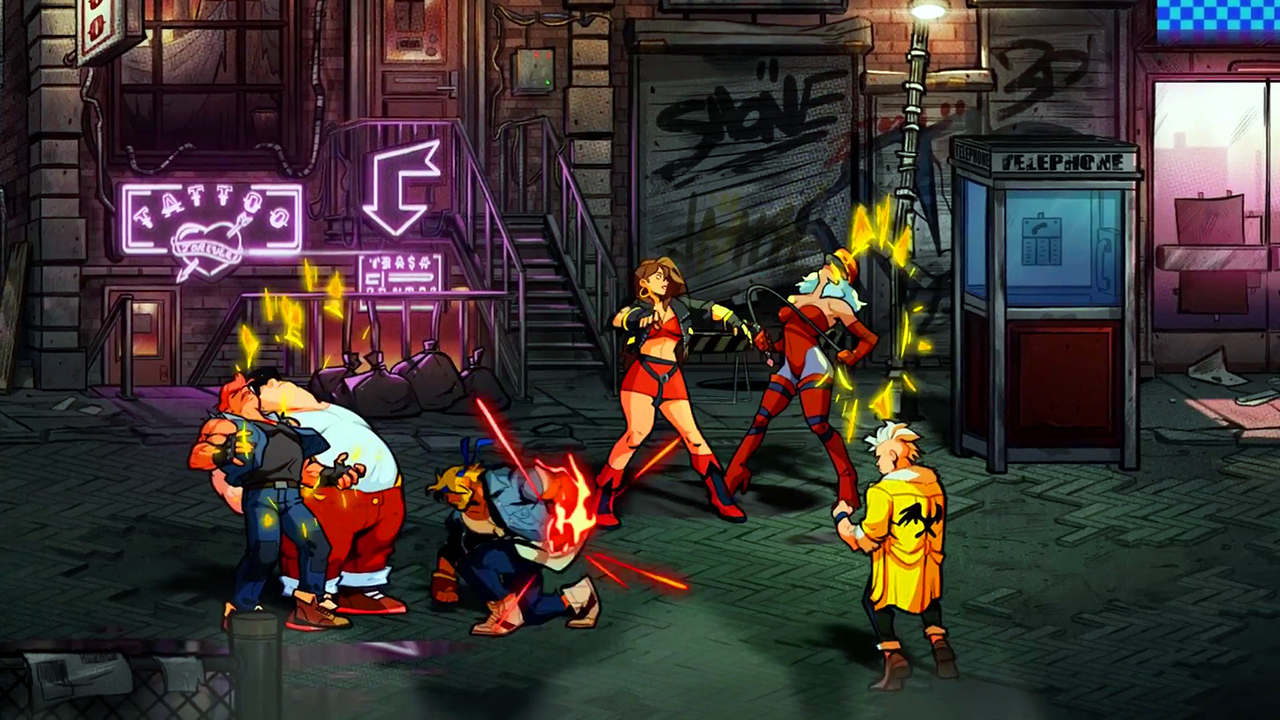 streets of rage 4 not on psn