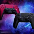 PlayStation 5 DualSense Cosmic Red & Midnight Black színvariációk